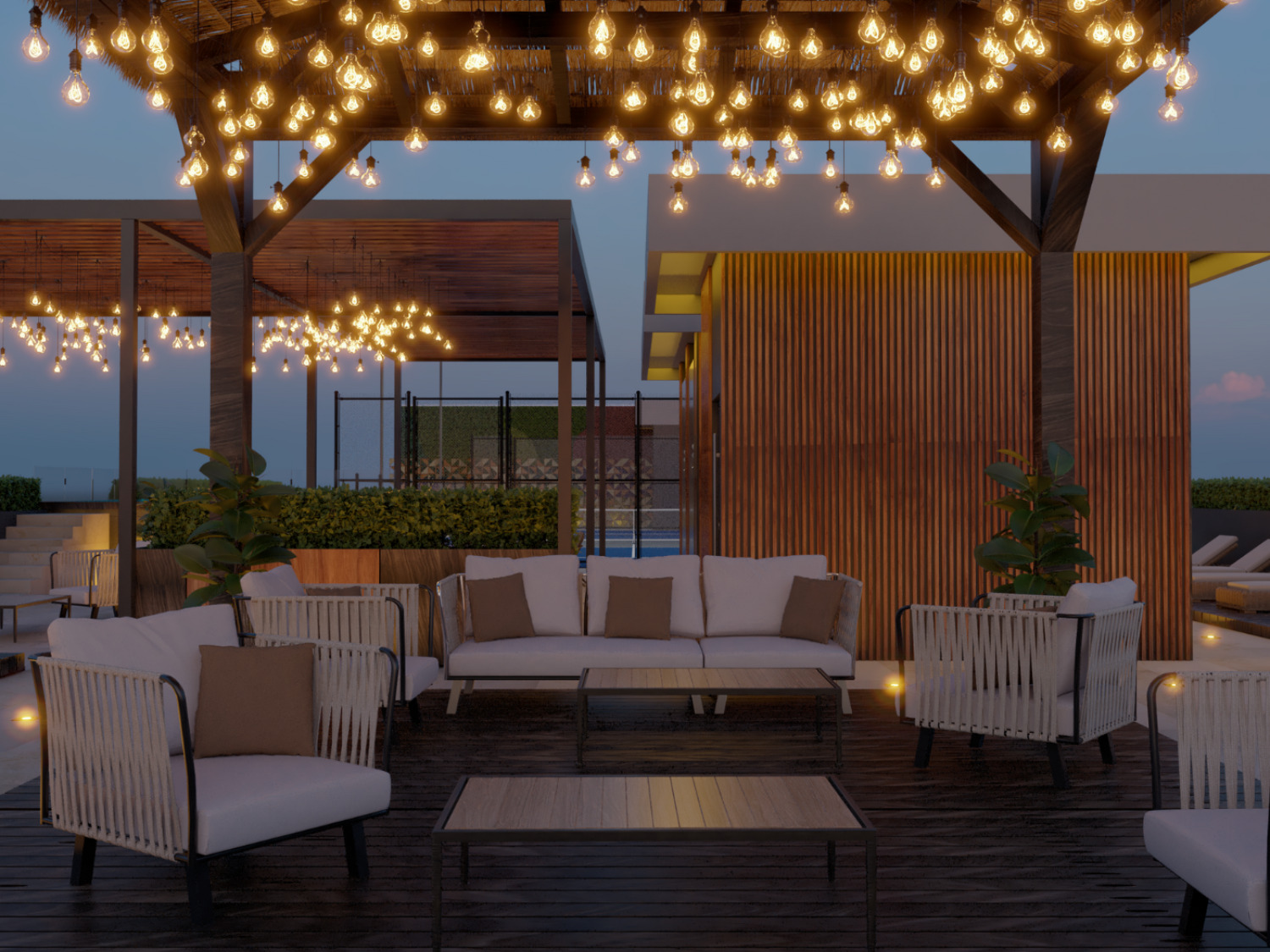 Rooftop de Le Curve, Nuevo Vallarta