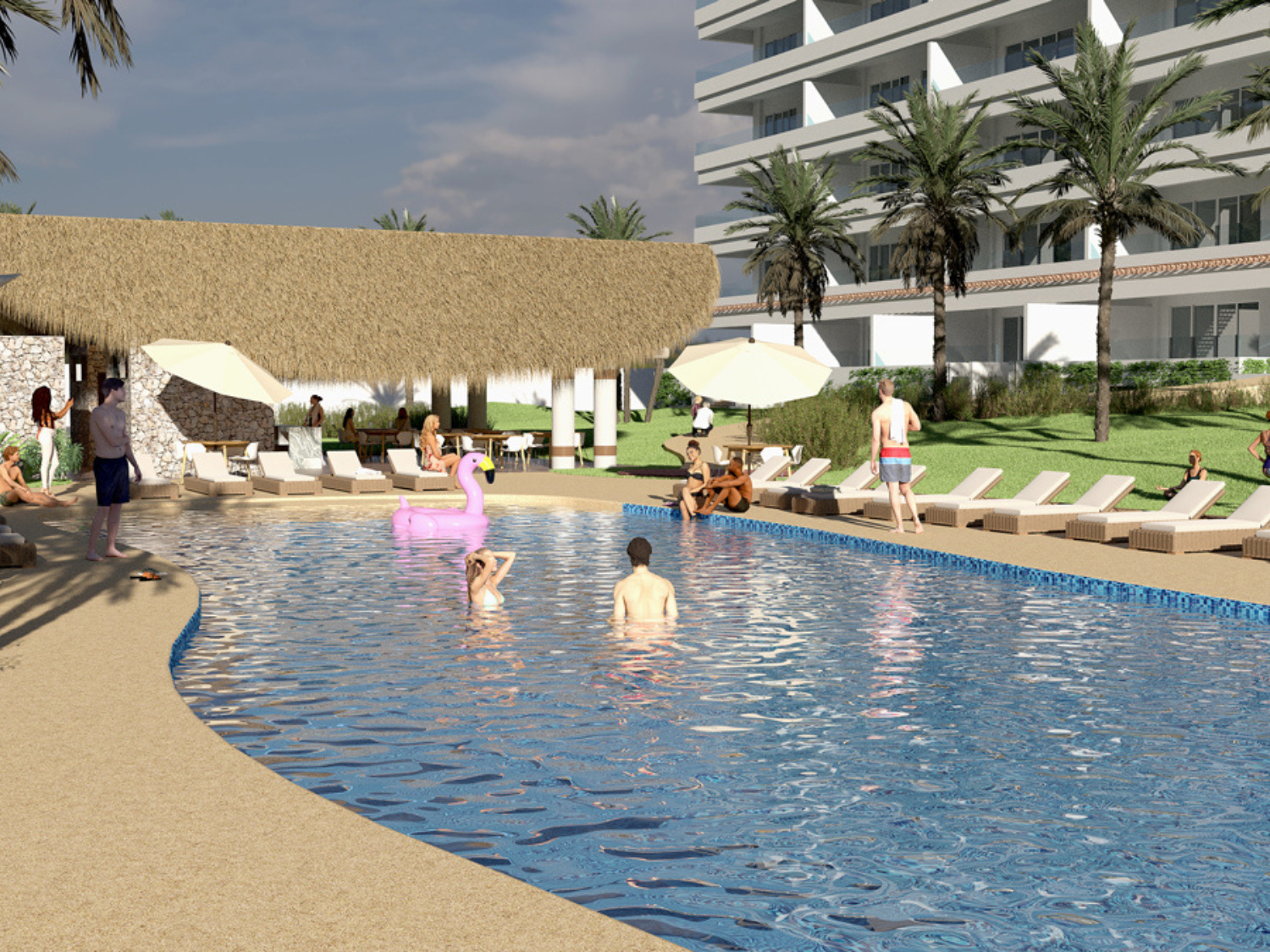 Alberca de Terramar, Nuevo Vallarta.