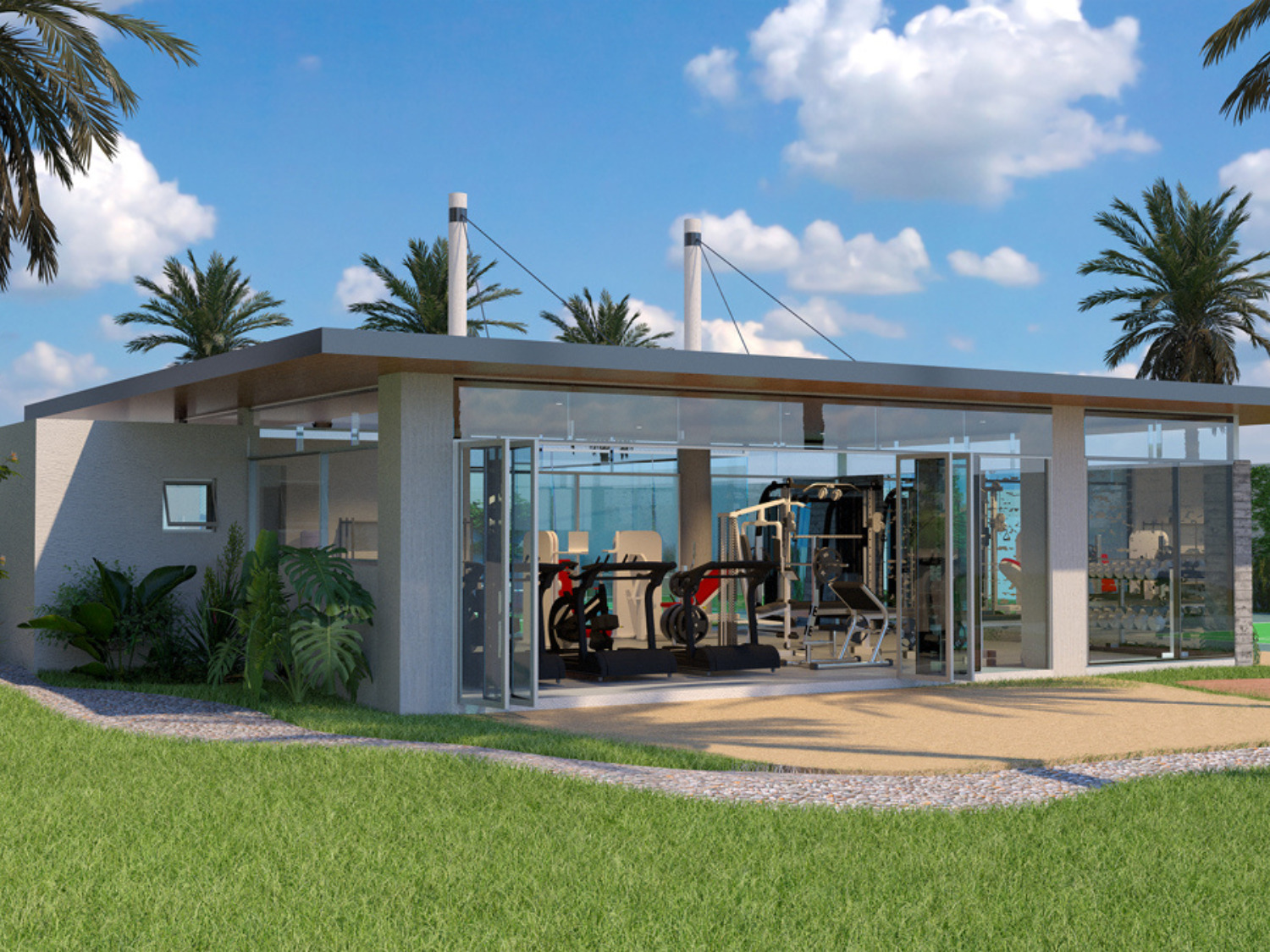 Gimnasio, Terramar, Nuevo Vallarta