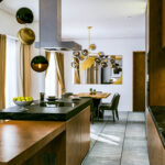 Cocina de Le Curve Burdeos, departamentos en Nuevo Vallarta