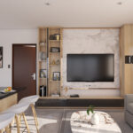 Sala de Le Curve, Toulouse, departamento en Nuevo Vallarta