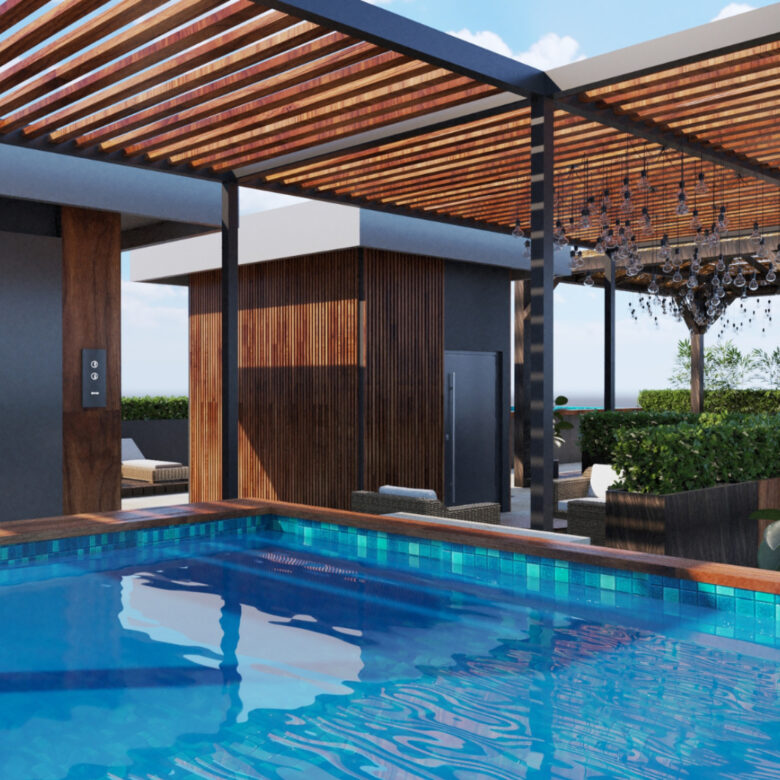 Rooftop de Le Curve, Nuevo Vallarta