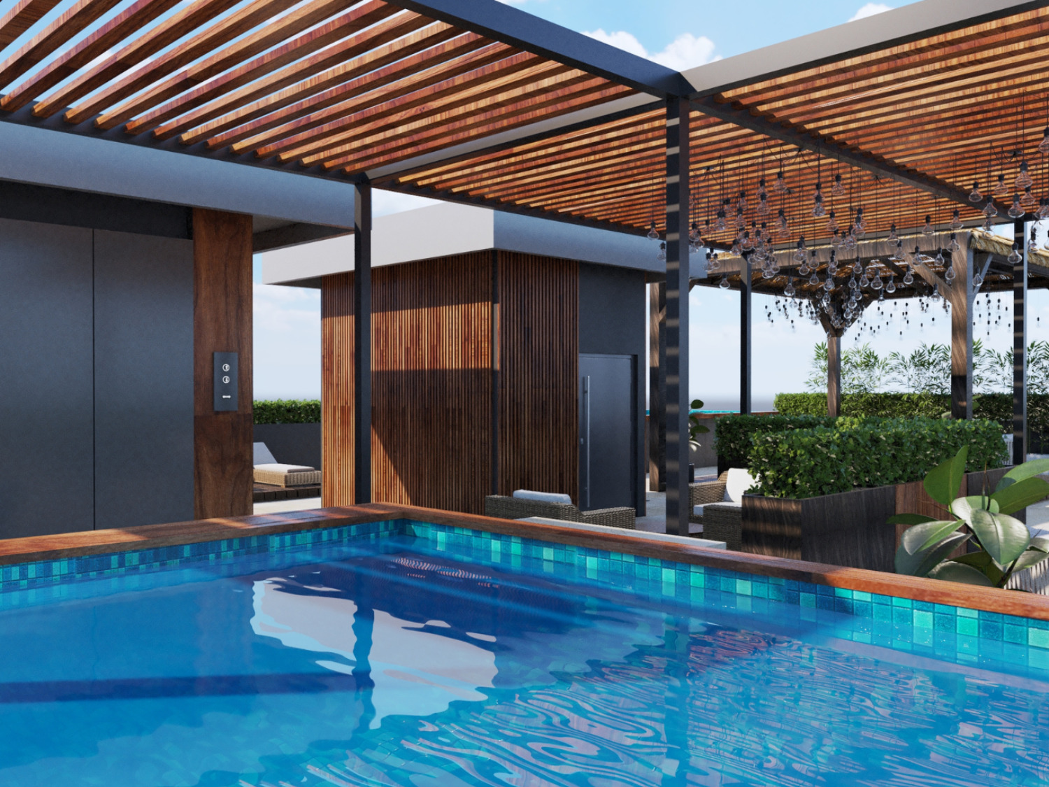 Rooftop de Le Curve, Nuevo Vallarta