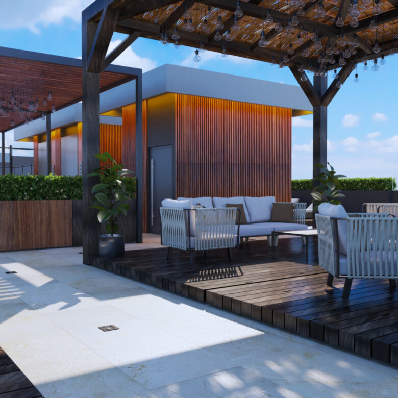 Rooftop de Le Curve, Nuevo Vallarta