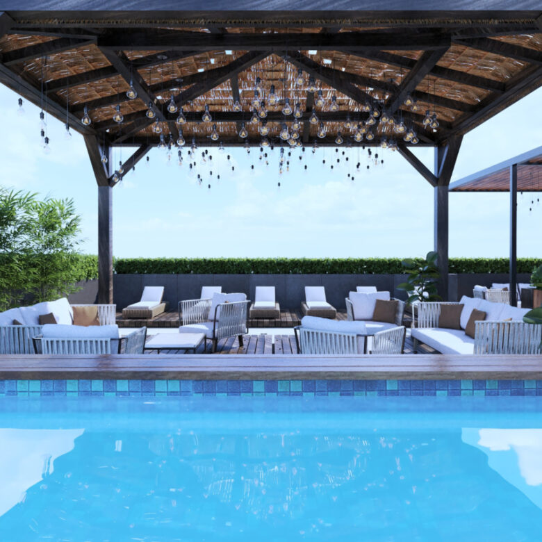 Rooftop de Le Curve, Nuevo Vallarta