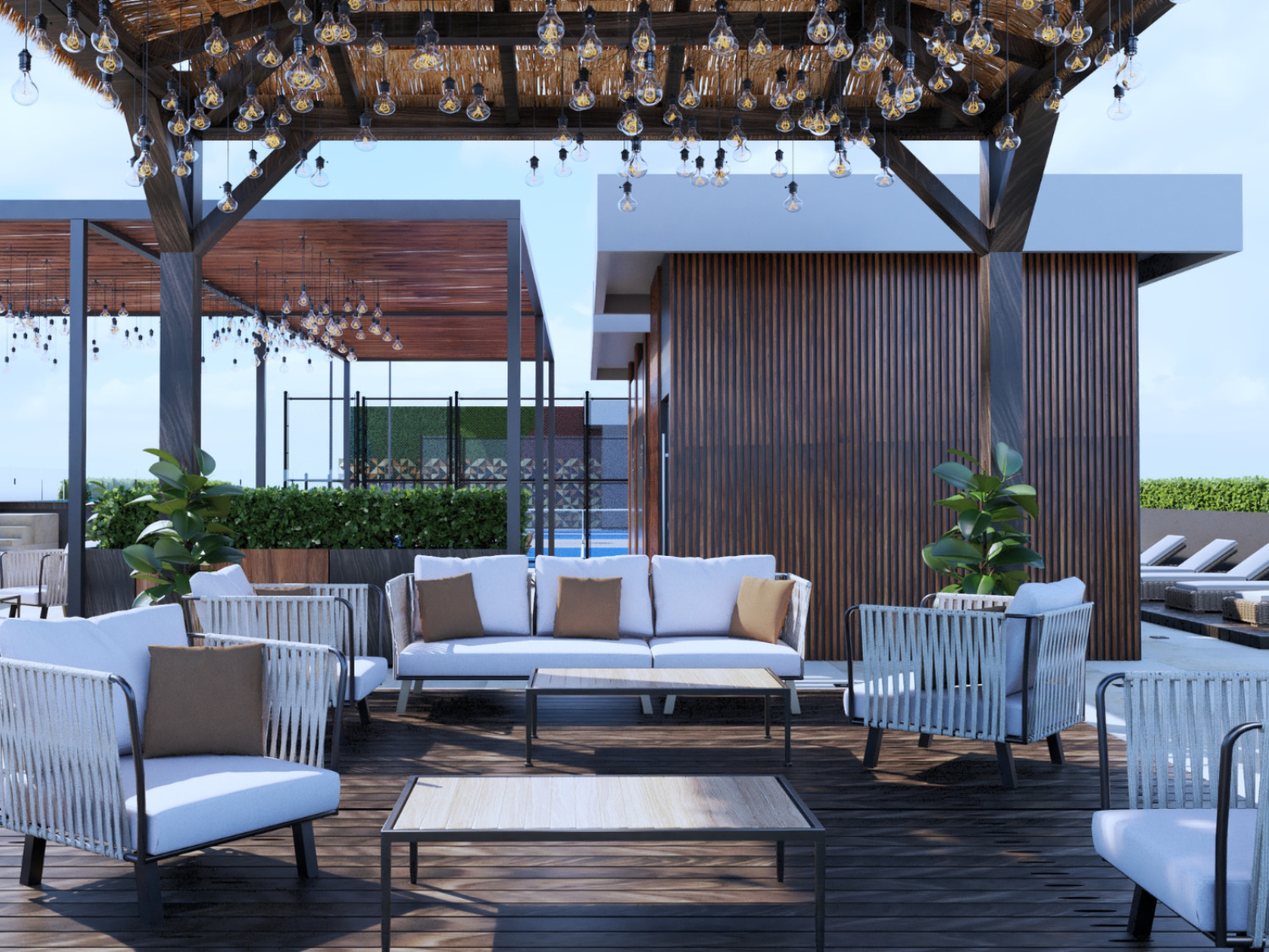 Rooftop de Le Curve, Nuevo Vallarta
