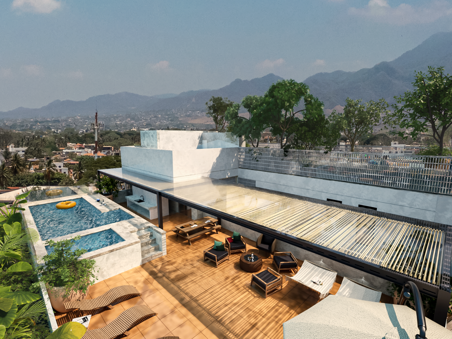Rooftop, departamentos en venta en Versalles Puerto Vallarta