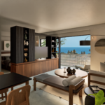 Sala Rooftop, departamentos en venta en Versalles Puerto Vallarta