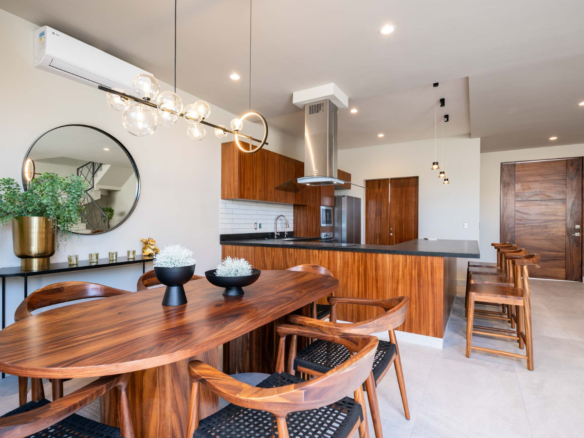 Comedor de Ciyé, casas de lujos en venta en Nuevo Vallarta