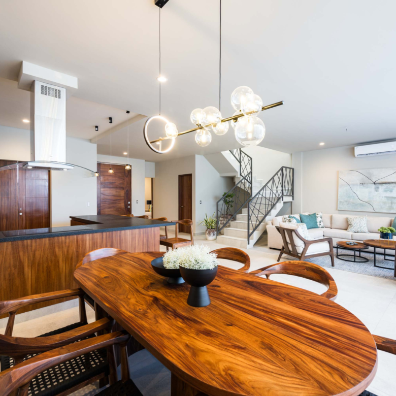 Comedor de Ciyé, casas en venta en Nuevo Vallarta