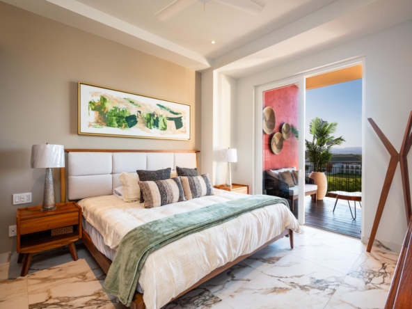 Recámara de departamentos de lujo en venta en Nuevo Vallarta, D'toscana
