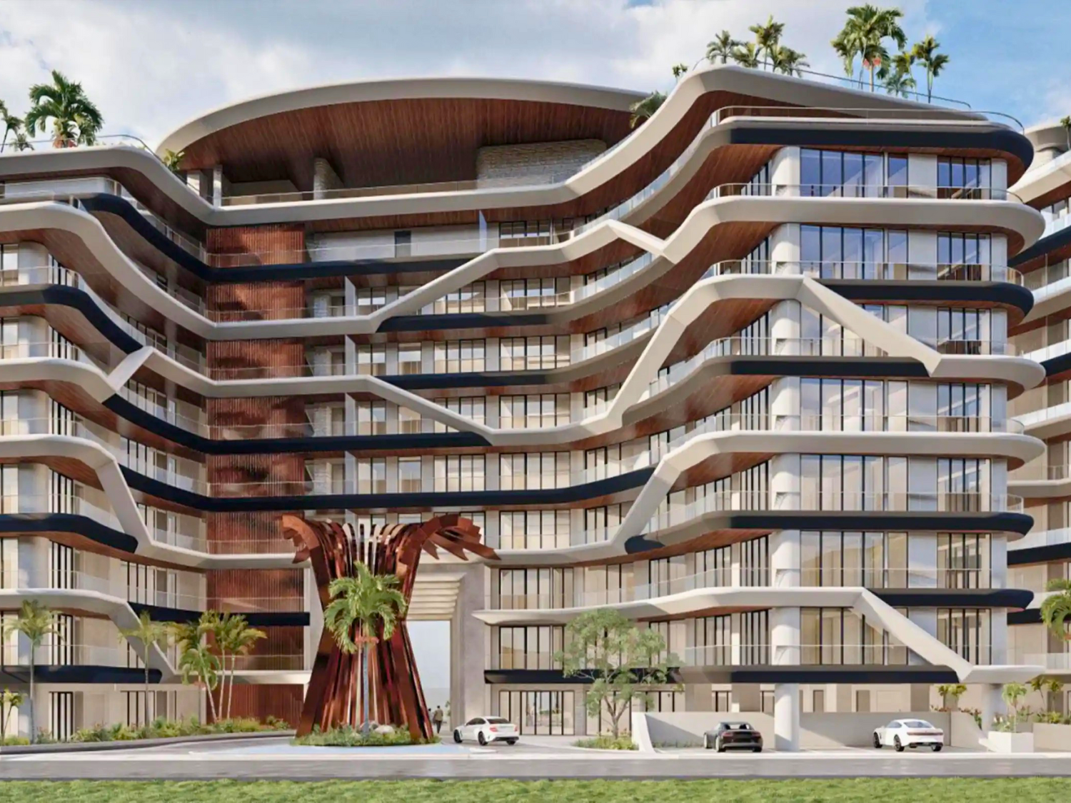 Fechada de Crystal Cove, departamentos en venta a pie de playa en La Cruz de Huanacaxtle.