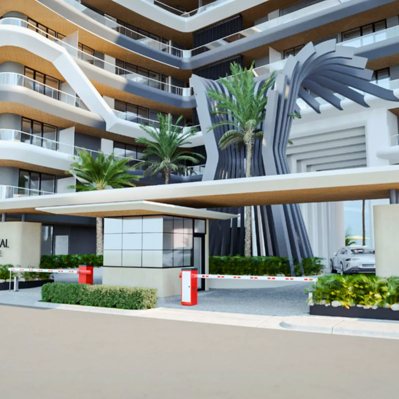 Fechada de Crystal Cove, departamentos en venta a pie de playa en La Cruz de Huanacaxtle.