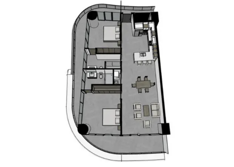 Plano de Crystal Cove