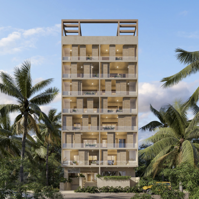 Fechada de Luxury Waves. departamentos de lujo en venta en Bucerías