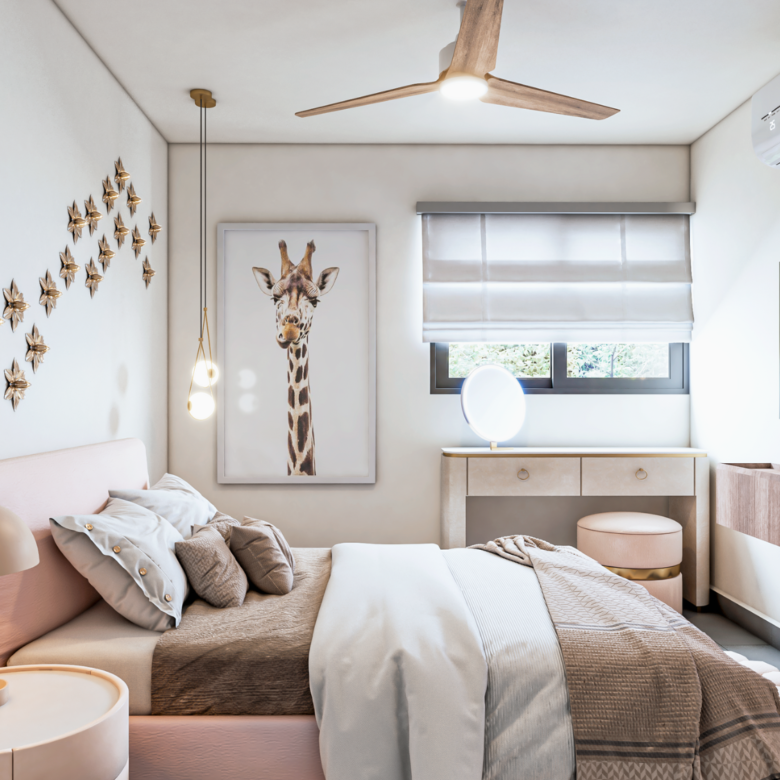 Recámara de Blossom, departamentos en venta en Puerto Vallarta