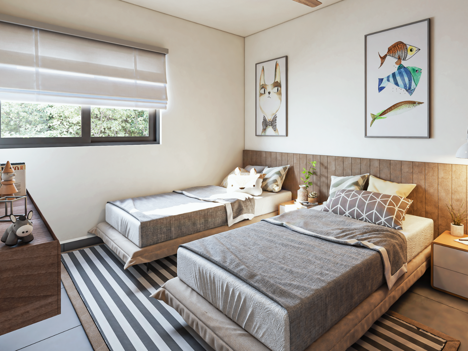 Recámara de Blossom, departamentos en venta en Puerto Vallarta