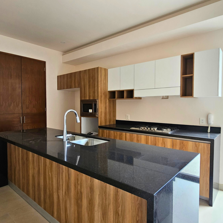 Cocina en Allegra, departamentos en venta en Bucerías