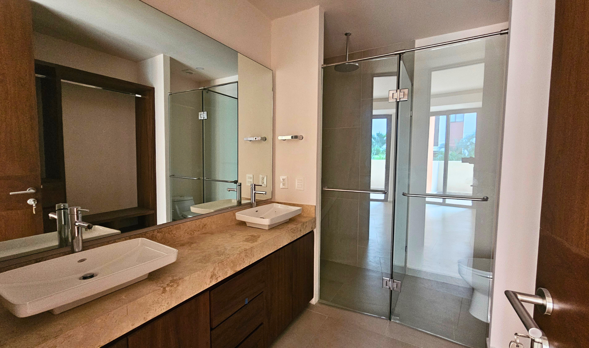 Baño secundario en Allegra, departamentos en venta en Bucerías