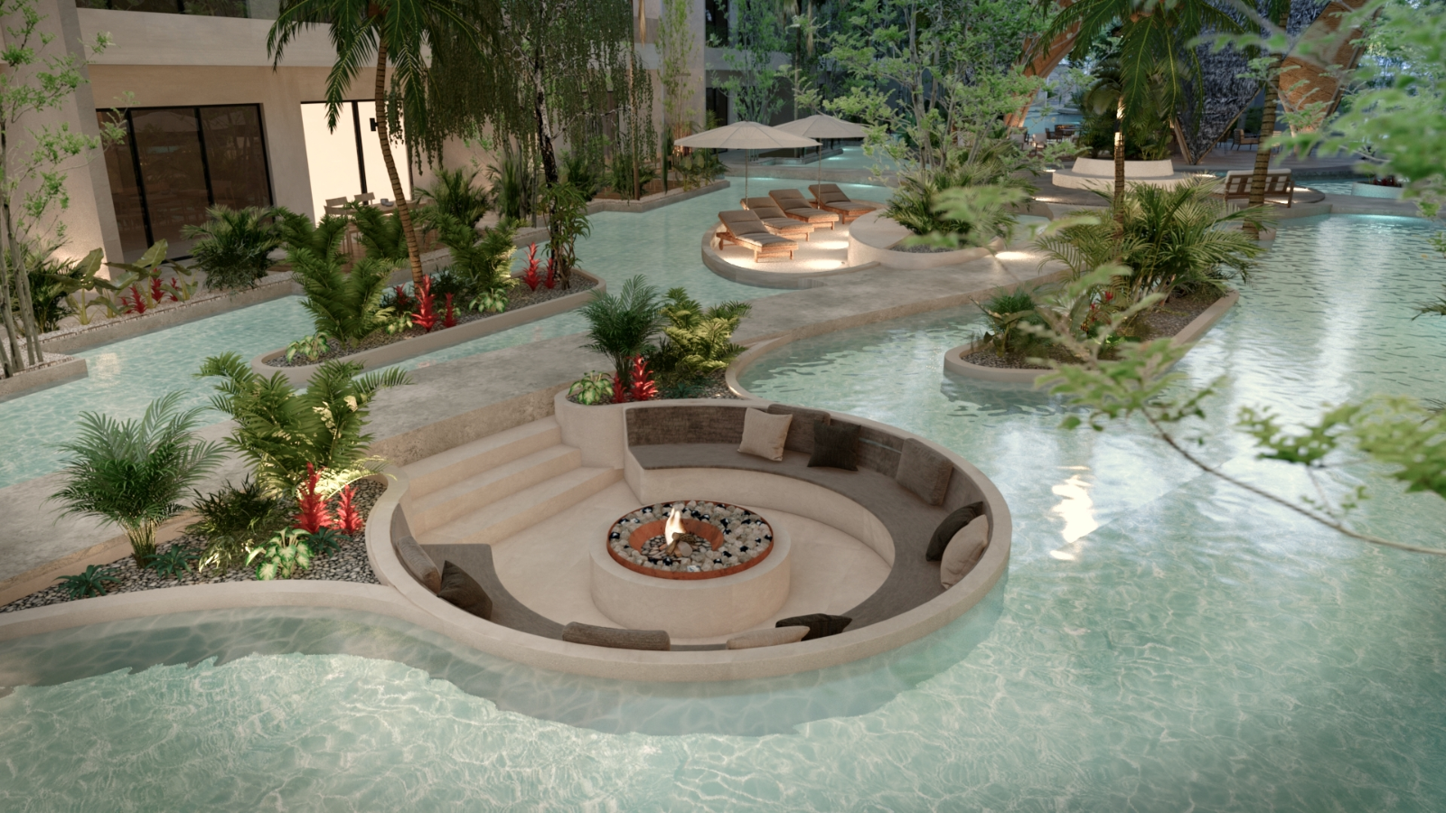 Vaha Áreas comunes de Vaha, departamentos en venta ubicados en Rincón del Cielo, Valle Dorado.