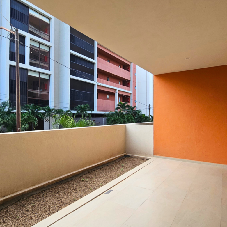 Terraza en Allegra, departamentos en venta en Bucerías