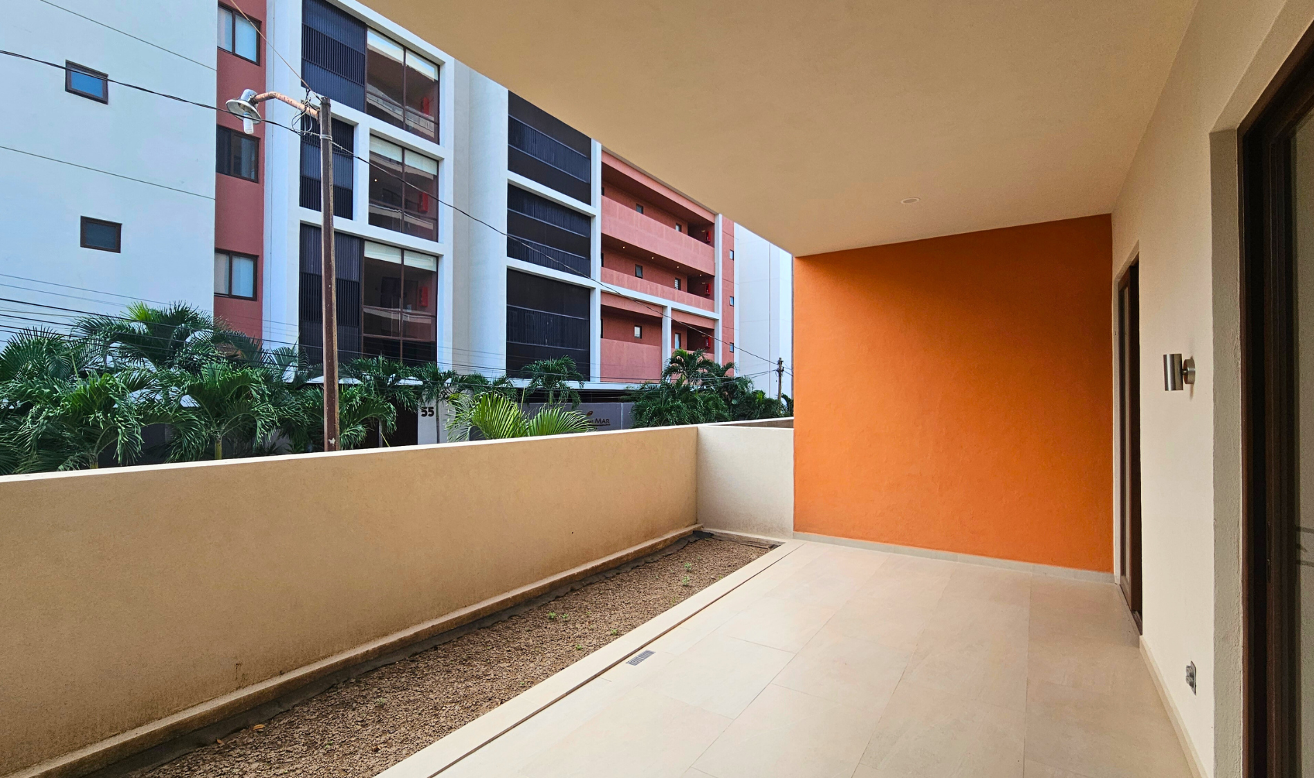 Terraza en Allegra, departamentos en venta en Bucerías