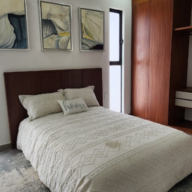Recámara de Vaha, departamentos en venta ubicados en Rincón del Cielo, Valle Dorado.