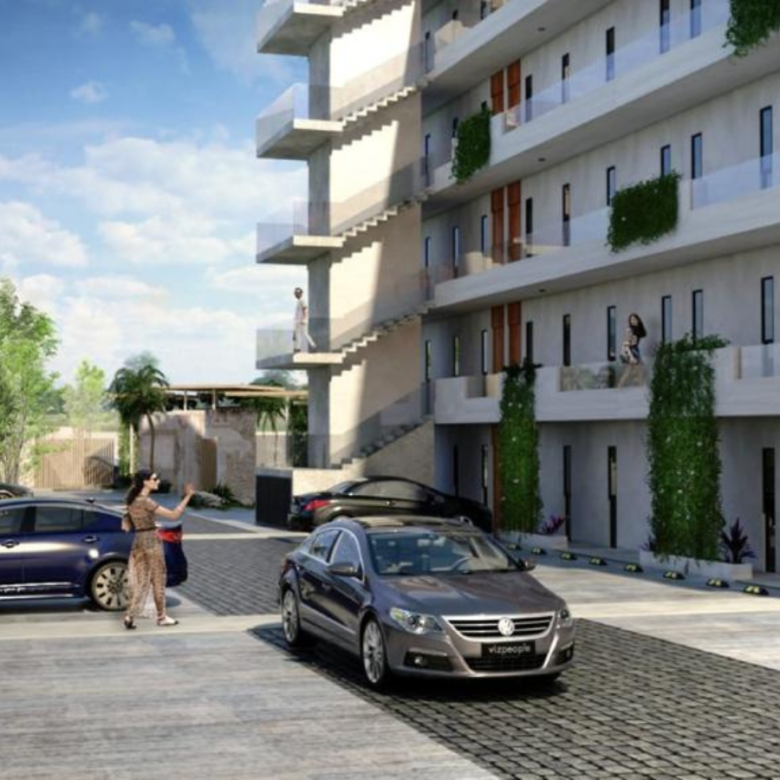 Áreas comunes de Vaha, departamentos en venta ubicados en Rincón del Cielo, Valle Dorado.
