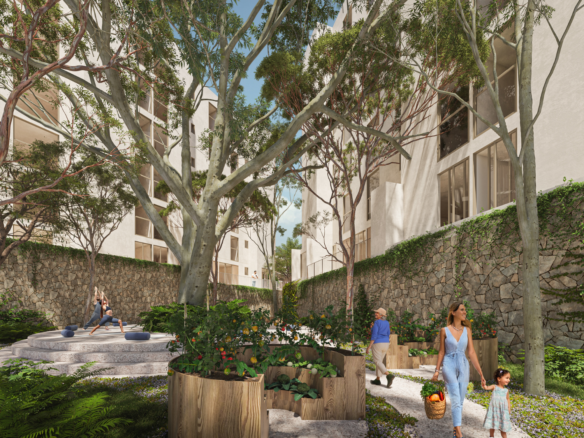 Areas comunes de Karuma Costa Living, departamentos en venta en Nuevo Vallarta