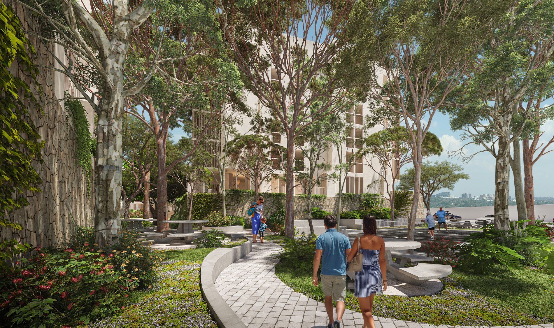 Areas comunes de Karuma Costa Living, departamentos en venta en Nuevo Vallarta