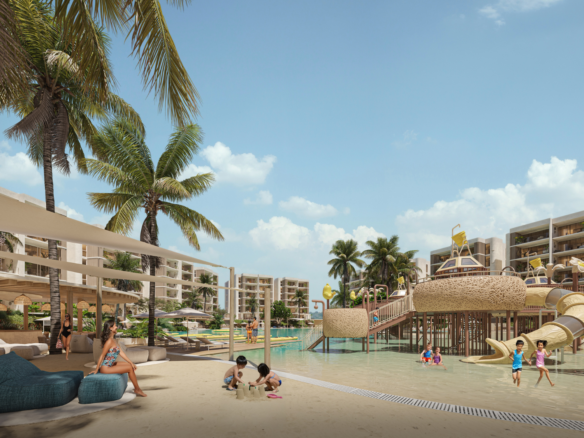 Juegos para niños de Karuma Costa Living, departamentos en venta en Nuevo Vallarta