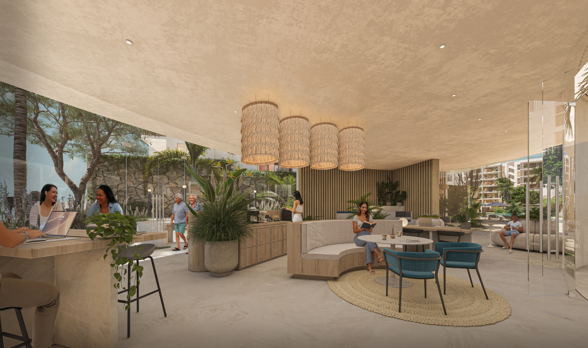 Conexión social de Karuma Costa Living, departamentos en venta en Nuevo Vallarta