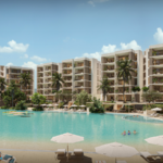 Alberca de Karuma Costa Living, departamentos en venta en Nuevo Vallarta