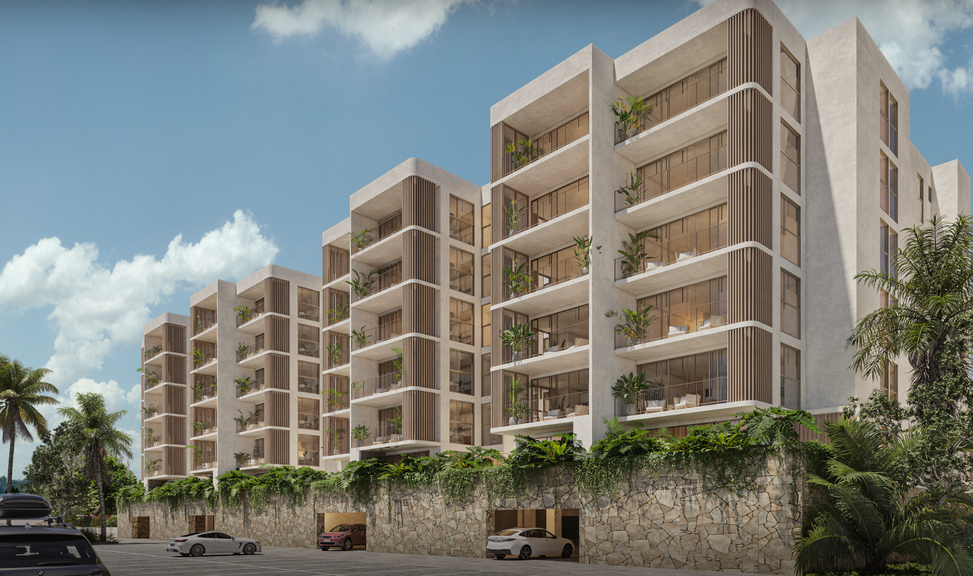 Fechada de Karuma Costa Living, departamentos en venta en Nuevo Vallarta