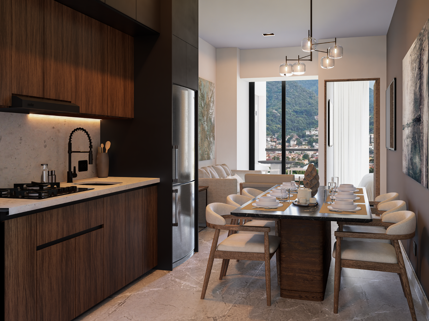 Venta de departamentos a pie de playa en Puerto Vallarta en Tridenta Towers