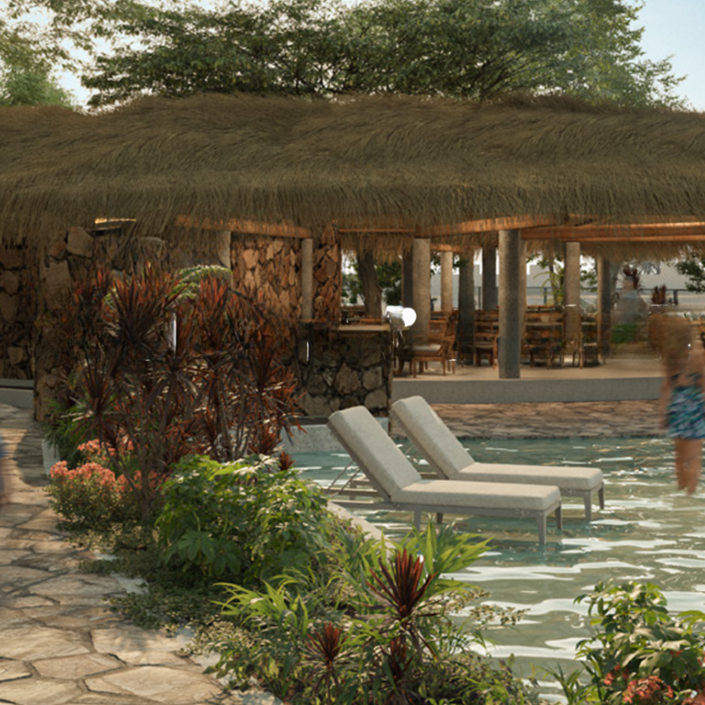 Alberca de casas en venta en Bahía de Banderas, Tondoroque.