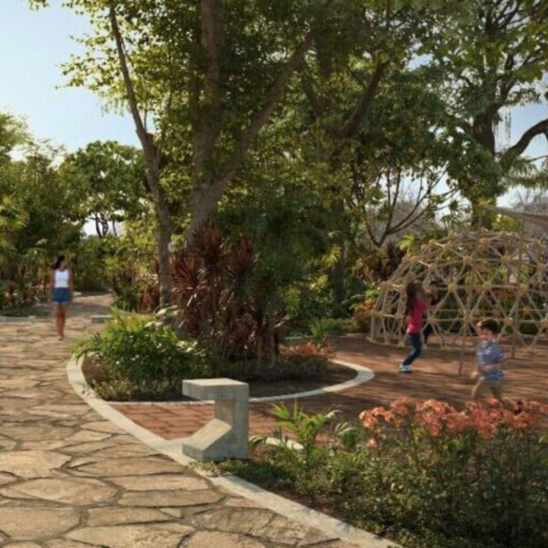 Área de niños de casas en venta en Bahía de Banderas, Tondoroque.