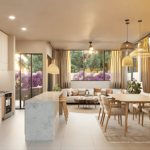 Sala de casas en venta en Bahía de Banderas, Tondoroque.