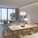 Sala de Novo Mare, departamentos en Nuevo Vallarta en venta