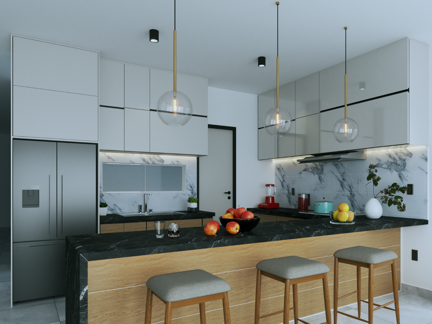 Cocina de Náana, departamentos en venta a una cuadra del hospital CMQ