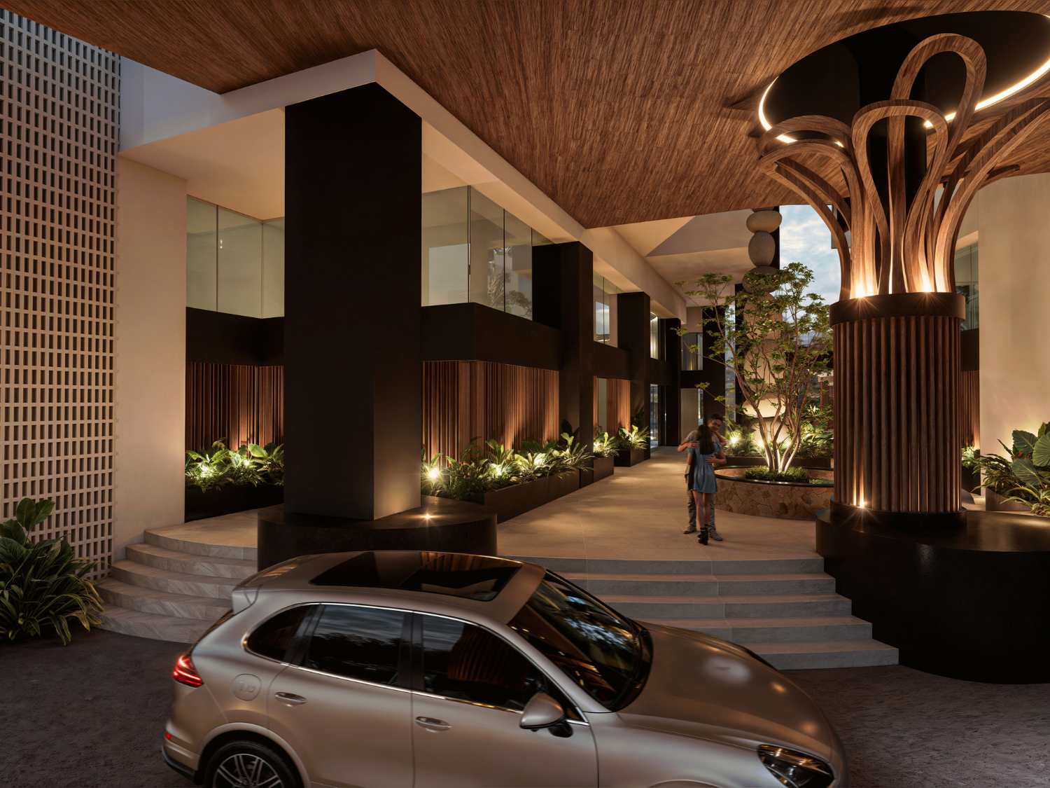 Amenidades de V'Boulevard, departamentos de lujo en venta Puerto Vallarta con vista al mar y a unos pasos del centro y del malecón de Puerto Vallarta