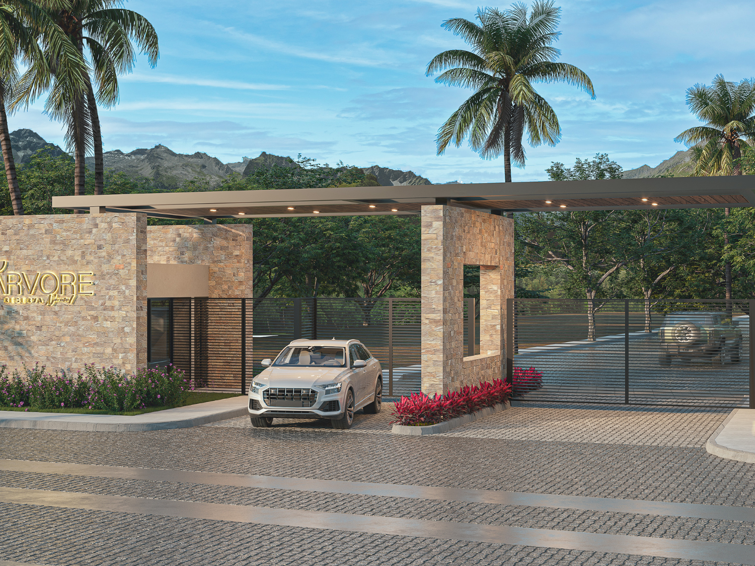 Entrada de Arvore, casas en preventa en Puerto Vallarta
