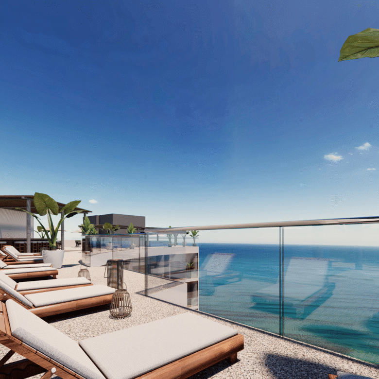 Amenidades de lujo y vista al mar, departamentos de Bahiban, en venta en Bucerías a pie de playa