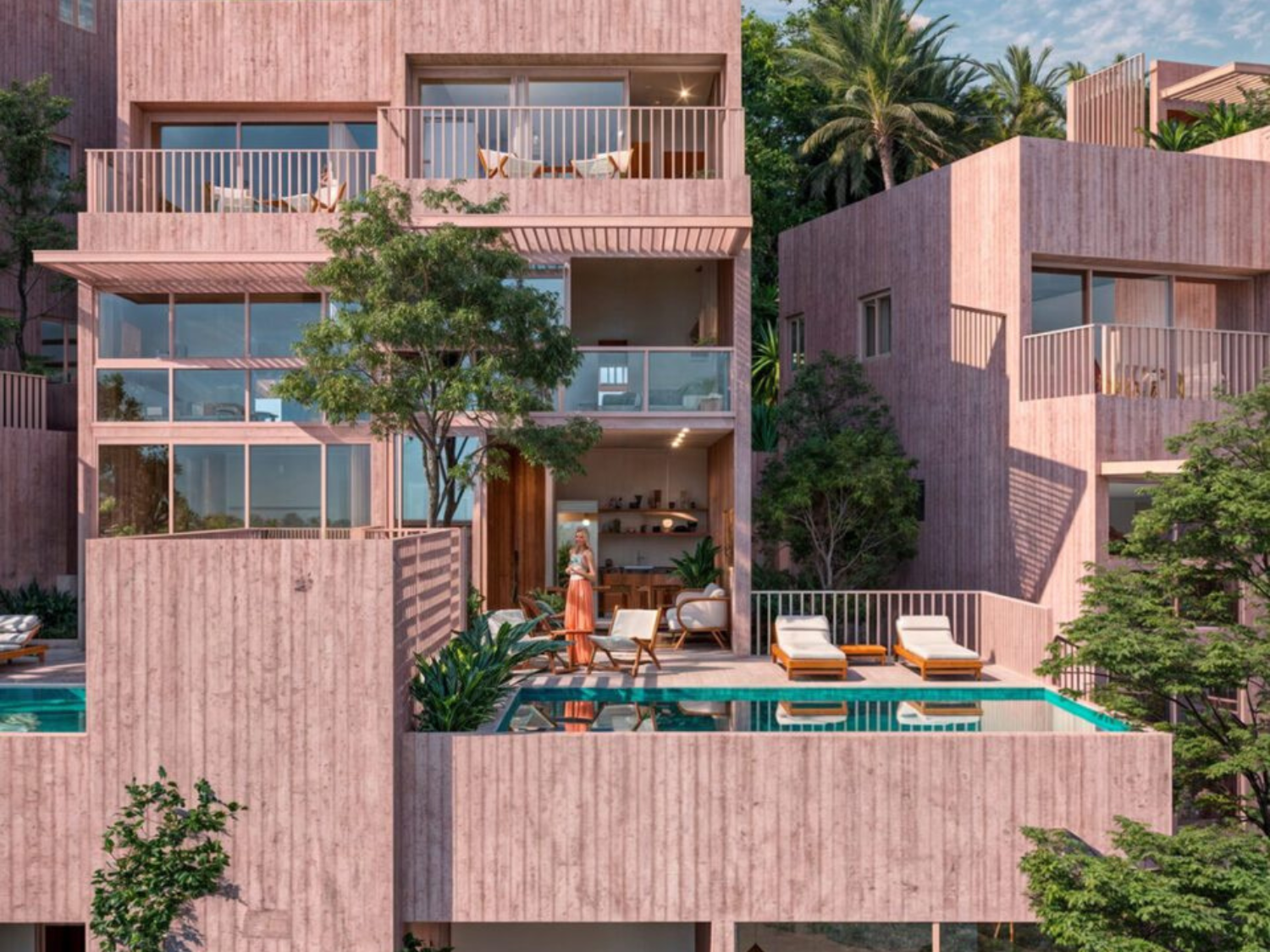Alberca de casa en venta en Sayulita.