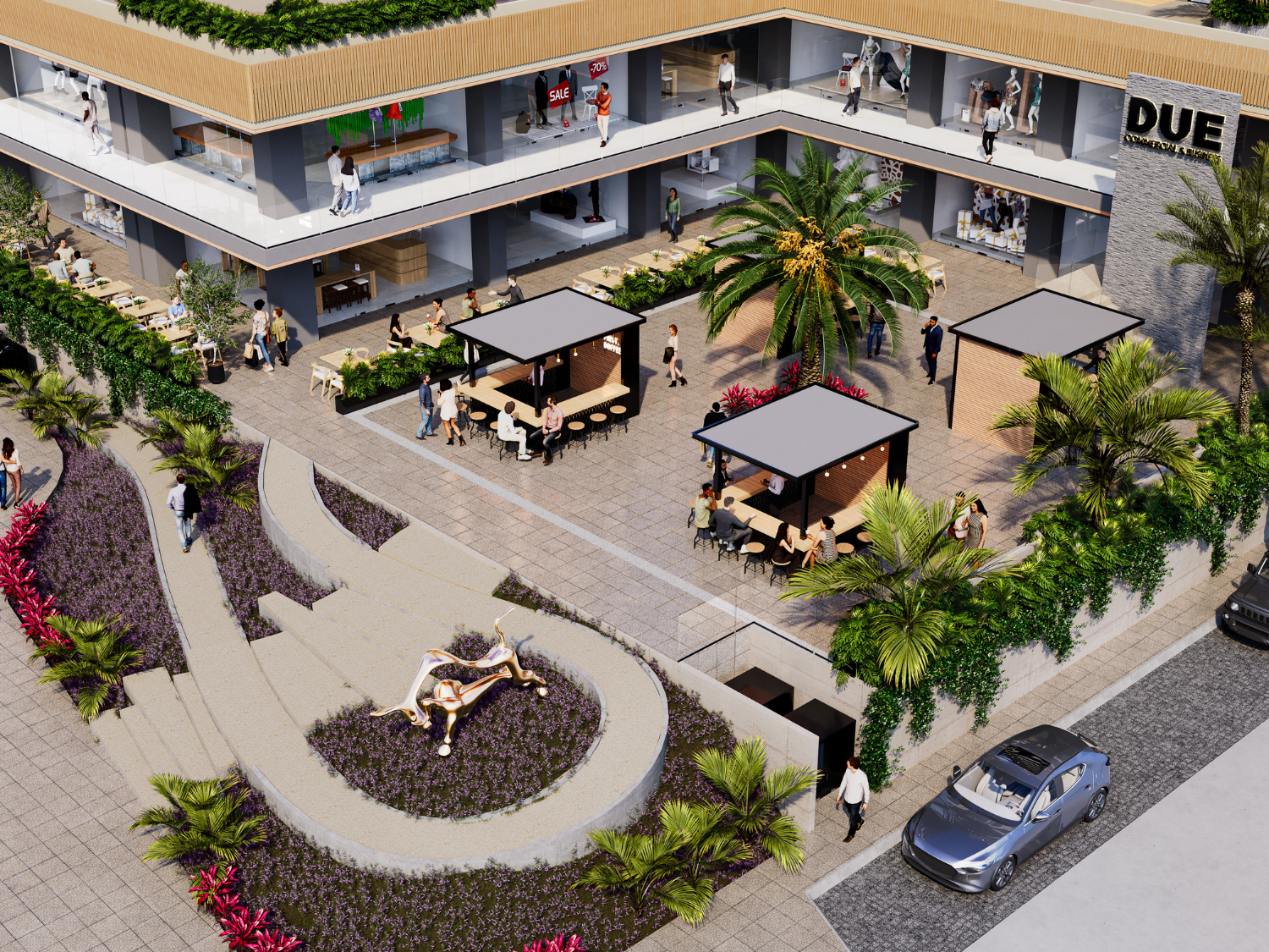 Locales comerciales de DUE, departamentos en Puerto Vallarta en venta con vista al mar