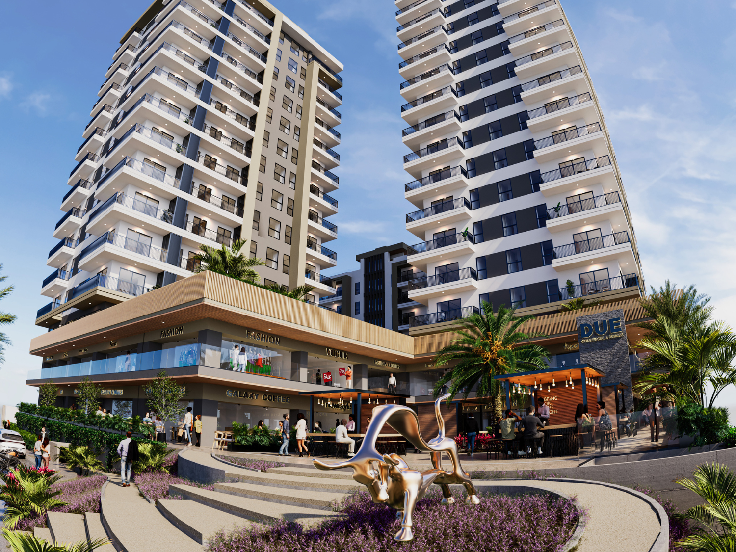 Fechadas de DUE, departamentos en Puerto Vallarta en venta con vista al mar