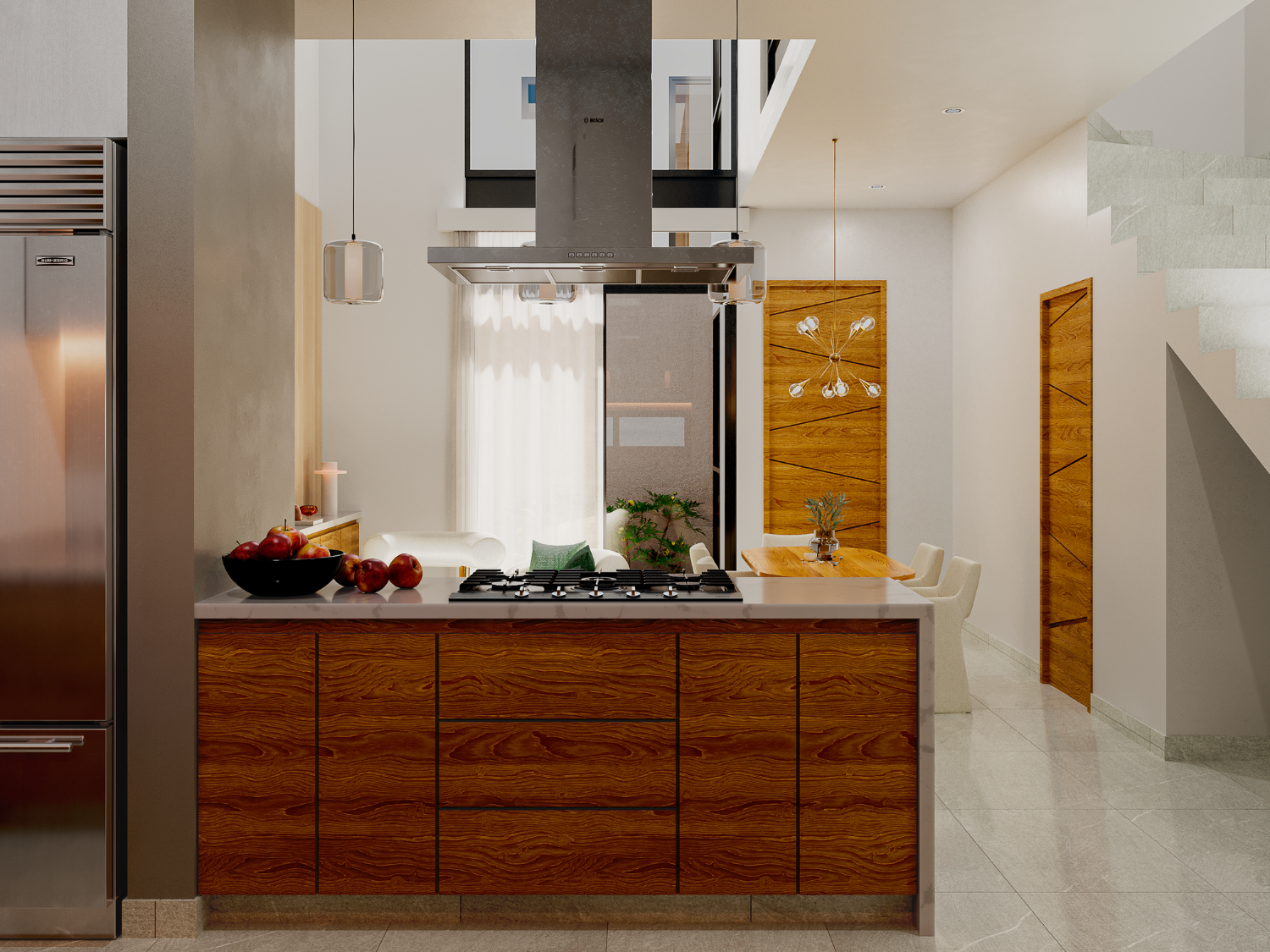 Cocina de Pineiro - Arvore, casas en preventa en Puerto Vallarta