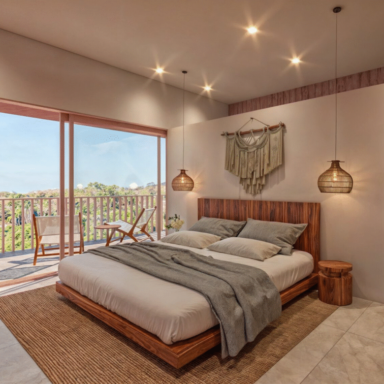 Recámara de casa en venta en Sayulita.