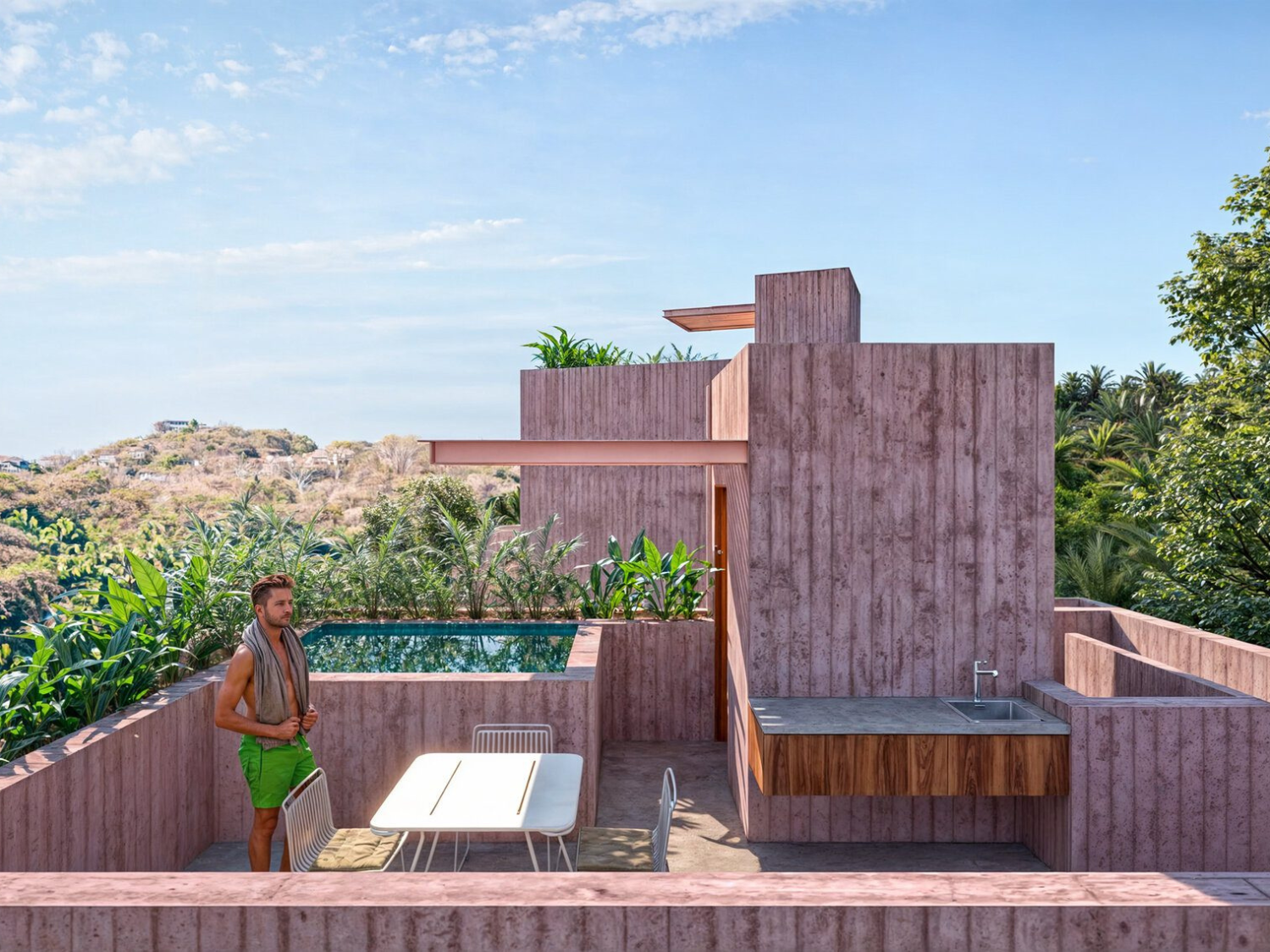 Rooftop de casa en venta en Sayulita.