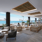 Terraza de Amani, departamentos ubicados en Bucerías en La Zona Dorada a unos pasos de las playa